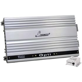 Lanzar OPTI2000D Optidrive 2000 Watt Half Ohm Stable Mono Block Digital Competition Class... by Lanzar