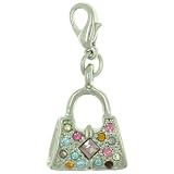 Rhinestone Purse Clasp Charm