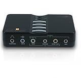 Vantec USB External 7.1 Channel Audio Adapter (Black)