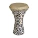 Mosaic Wooden Doumbek, Medium
