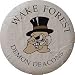 Wake Forest University Demon Deacons white tire cover, Size D10