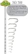 Standard Dry Fly Hook MFC 7000 100 Pkg.