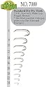 Standard Dry Fly Hook MFC 7000 25 Pkg.