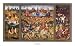 The Garden of Delights c.1480 Styles Art Poster Print by Hieronymus Bosch, 46x28