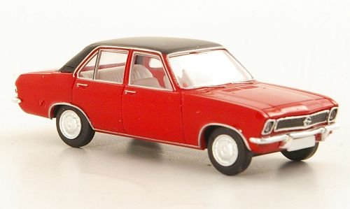 Opel Ascona A, rot/mattschwarz,