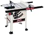JET 708775K JWSS-10PF Supersaw 10-Inch Left Tilt 1-3/4-Horsepower Intermediate Saw with 30-Inch Xacta Fence, and 2 Cast Iron Extension Wings, 115/230-Volt 1-Phase