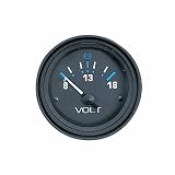 Teleflex Vector Voltmeter,Gauge (8-18 VDC)