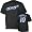 Vernon Wells Toronto Blue Jays Youth Player Name and Number Black T-Shirt - Large (14-16)