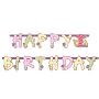 Baby Girls 1st Birthday Letter Banner