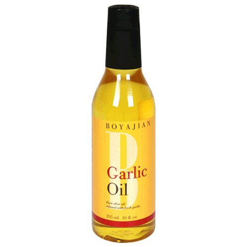 Boyajian Garlic Oil, 10-Ounce Bottle (Pack of 3)
