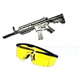 Softair Gewehr M16 + Profi Schutzbrillevon "NERD CLEAR�"