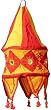 Lampshades Multicolored Applique Embroidered Fabric Indian-Style (clamp305)