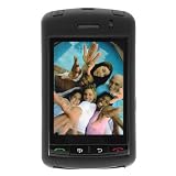 BlackBerry Storm 9530 Silicone Skin Case & Screen Protector Combo (Black)