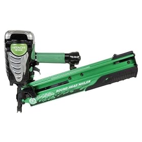 Hitachi NR90AE Round Head 2-Inch to 3-1 2-Inch Framing Nailer by Hitachi