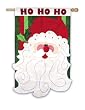Santa Ho, Ho, Ho! Regular Size Applique Flag