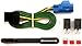 CURT 56012 Vehicle-Side Custom 4-Pin Trailer Wiring Harness, Fits Select Chevrolet Equinox, Suzuki XL-7 SUV, Pontiac Torrent