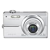 Olympus FE370 8MP Digital Camera with 5x Optical Dual Image Stabilized Zoom (Silver)