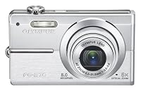 Olympus FE370 8MP Digital Camera with 5x Optical Dual Image Stabilized Zoom (Silver)
