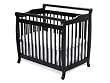 Emily Mini Crib in Ebony Finish By Da Vinci Baby Furniture