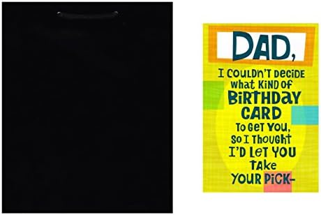 Hallmark Fathers Day Card "Dad, I Couldn't Decide What..."&amp; Gift Bag