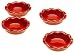 Emile Henry Miniature Pie Dishes, Set of 4, Cerise Red