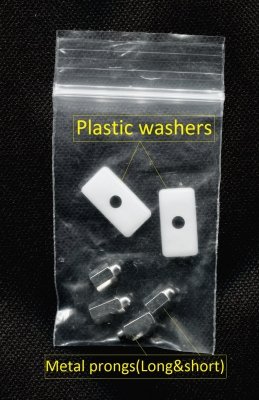 Replacement/Spare Parts (Remote Controller or Receiver) for GROOVYPETS ® Remote Control Dog Training Shock Bark Collar Systems (ASSEMBLY KIT)