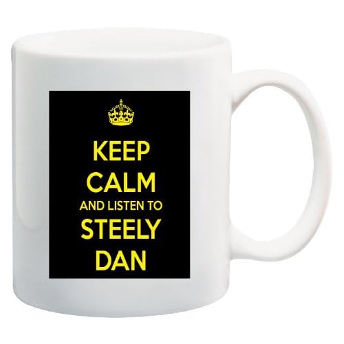 Amazon.com: Keep Calm and Listen to Steely Dan 11 Oz Coffee Mug White