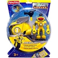 Fisher Price Planet Heroes Mercury Zip Plus Bonus DVD Included