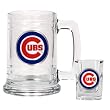Chicago Cubs Boilermaker Set - Primary Logo MLB Baseball