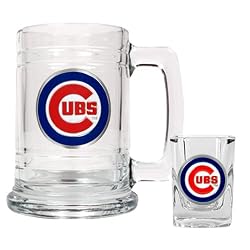 Chicago Cubs Boilermaker Set - Primary Logo MLB Baseball