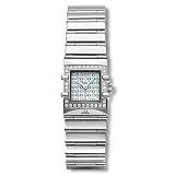Omega Ladies Constellation Quadra Quartz Mini Diamond Watch #1539.77.00 by Omega