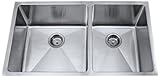 Kraus KHU103-33 33-Inch Undermount 70/30 Double Bowl 16 gauge Kitchen Sink, Stainless Steel