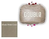 Comfort Sac Double Sac Khaki Wide Cord By Elite Furniture