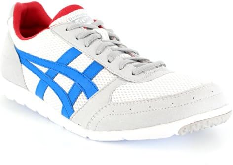 Mens Onitsuka Tiger Sherborne Runner Oxfords Running Fitness Sneakers - White/Blue - 11