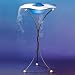 Blue Bowl 3 Ft. Mist Water Fountain Fog Lamp
