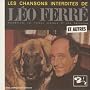Les Chansons Interdites de LEO FERRE /vol. 2