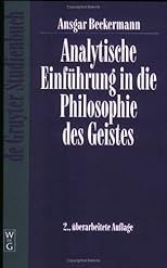 Analytische Einfuhrung in Die Philosophie Des Geistes (De Gruyter Studienbuch)