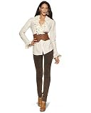 Newport News Jeanology Scrunch Leg Stretch Skinny Jeans