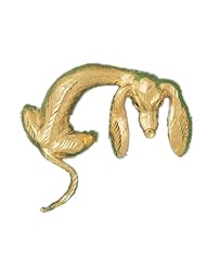 CleverEves 14K Gold Pendant Dog Themed 8.8 - Gram(s)