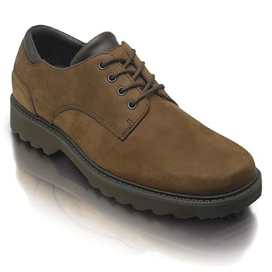 Mens Rockport Northfield Brown Lace Up Shoes