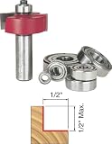 Freud 32-524 1-3/8-Inch Rabbeting Bits with Bearing Set