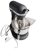 KitchenAid KB26G1XGR Deluxe Edition 6-Quart Bowl Lift Stand Mixer, Imperial Gray