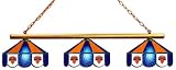 Imperial New York Knicks Licensed Three Shade Stained Glass Billiard Table Lamp