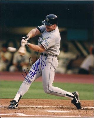 Autographed Boggs Photo - Tampa Bay Rays 8x10 W coa - Autographed MLB Photos