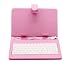 HDE® Ruthless Cover Case with Keyboard for 7" Capsule - Pink