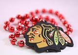 Chicago Blackhawks NFL Team Logo Helmet Beads Necklace