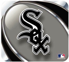 Chicago White Sox Mouse Pad - Vortex Design