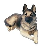 Sandicast Original Size German Shepherd Dog Figurine