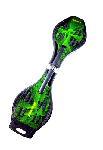Best Price Street Board - Street Surfing Casterboard - Green w/ Graphical Design