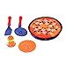 Dazzling Toys Pizza Pie Party + Cooking & Cutting Accessories Play Set Toy for Kids